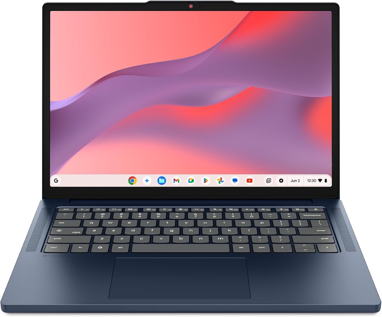 Lenovo Chromebook 14M8911, 14" WUXGA Laptop (MediaTek Kompanio 540, 8GB RAM, 128GB UFS, Wi-Fi 7, ChromeOS, Cosmic Blue) – 83SX000CUK