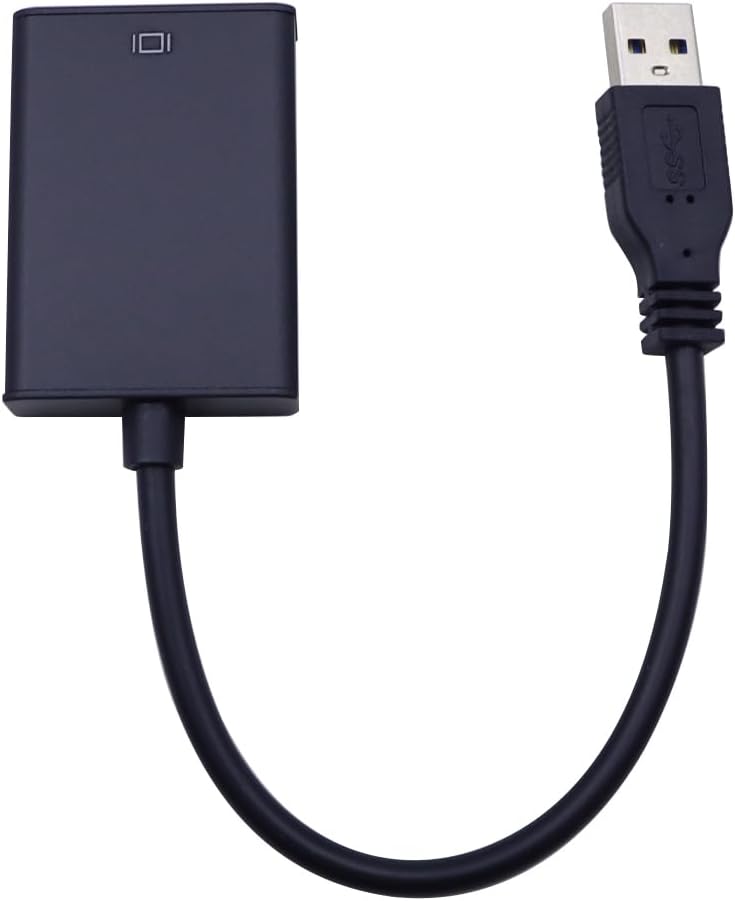 USB 3.0 to HDMI Converter 1080p Full HD Video Output for Laptop Desktop Tablet External Monitor TV Projector Connection