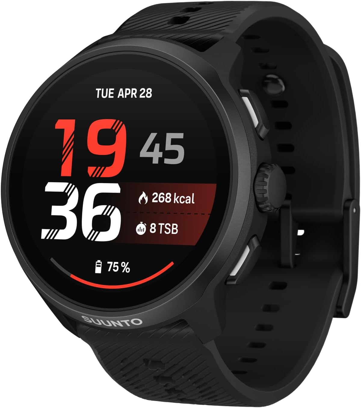 SUUNTO Run 2 GPS Running Watch, Lightweight 1.32'' AMOLED Display