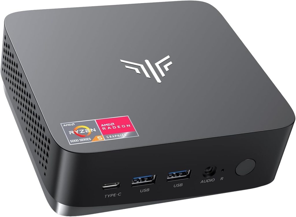NiPoGi AM16 Mini PC AMD Ryzen 5 PRO 5675U — image 1