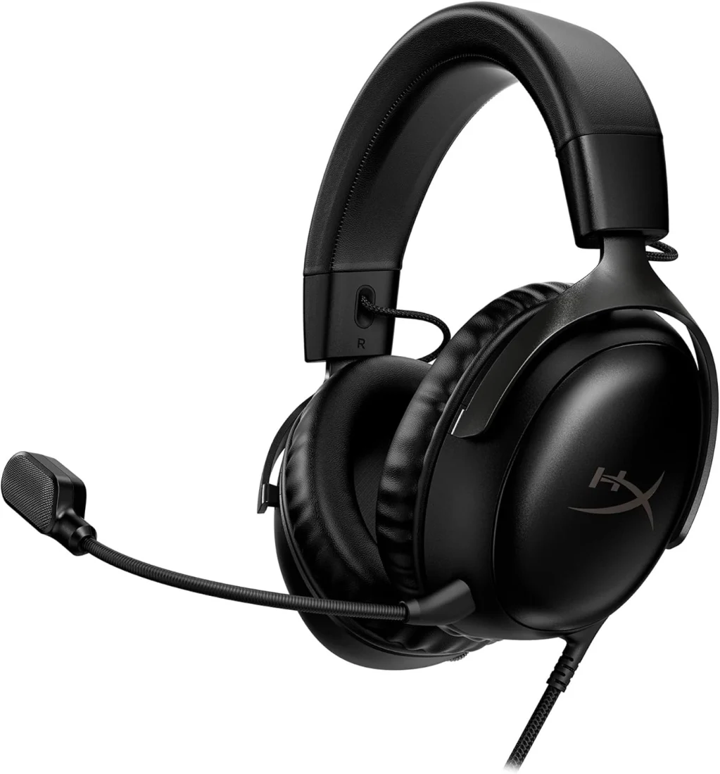HyperX Cloud III Wired Gaming Headset, Black (727A8AA)