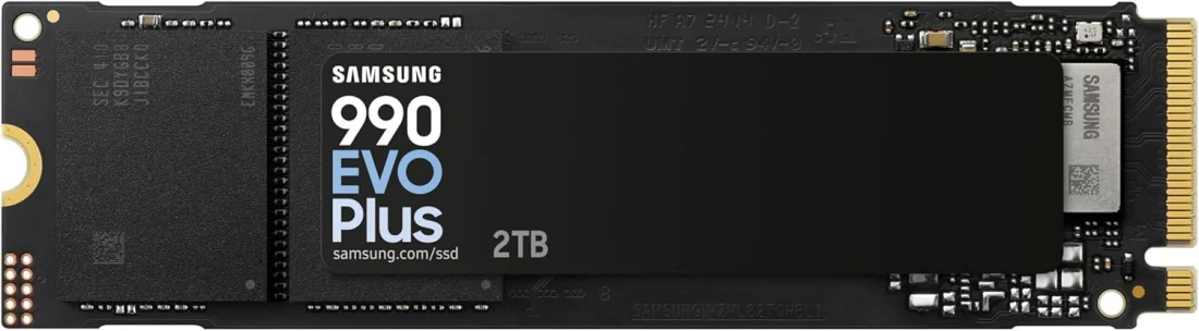 Samsung 990 EVO Plus 2TB NVMe M.2 SSD (MZ-V9S2T0BW)